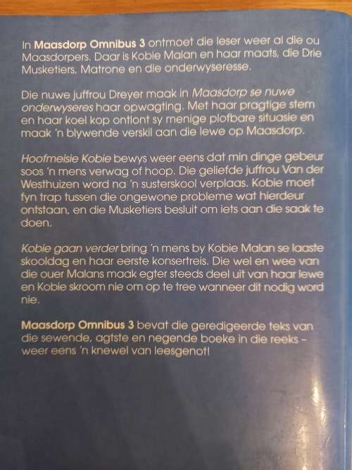 Maasdorp Omnibus 3 -Stella Blakemore (1ste uitgawe (softcover) 1997