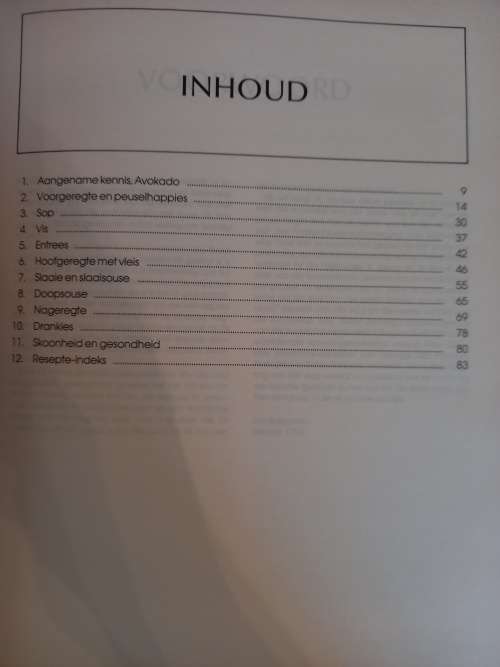 Die Suid-Afrikaanse AVOKADO Resepteboek -Eric Bolsmann