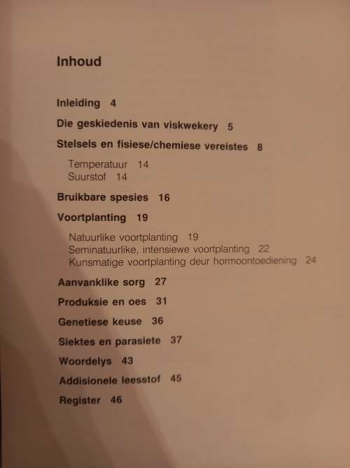 Die Insig-Reeks AKWAKULTUUR