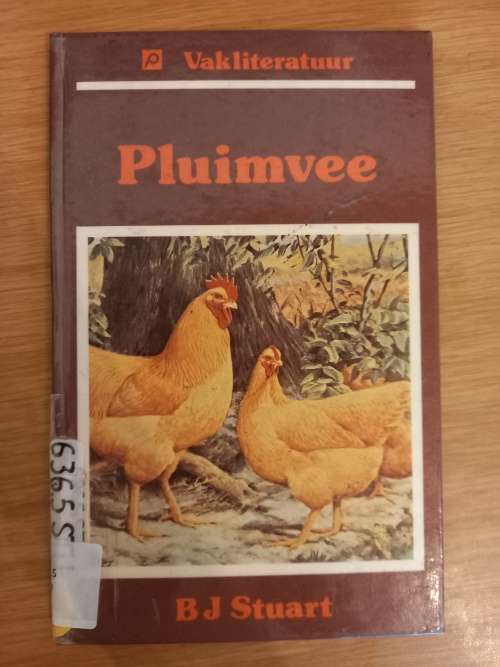Vakliteratuur - PLUIMVEE (1ste uitgawe, 1ste druk 1979)