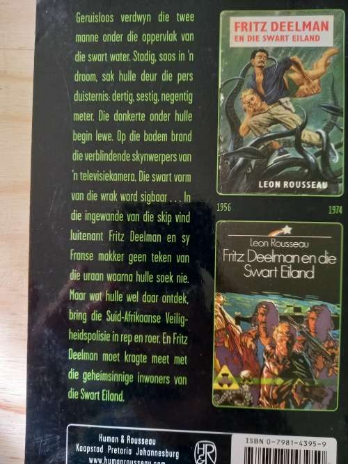 Fritz Deelman en die Swart Eiland - Leon Rousseau