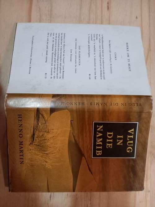 Vlug in die Namib - Henno Martin (5de druk 1963)