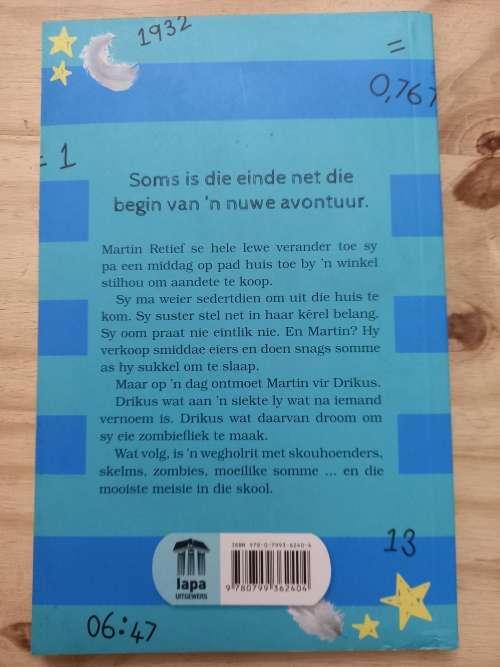 Oor `n Motorfiets, `n Zombiefliek en Lang getalle wat deur Elf gedeel kan word - Jaco Jacobs
