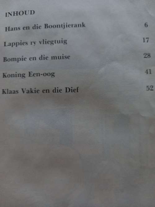 Siembamba Storieklub Vol 1-3, 5,6,8,9 & 11 (1ste uitgawe 1980) 40 stories