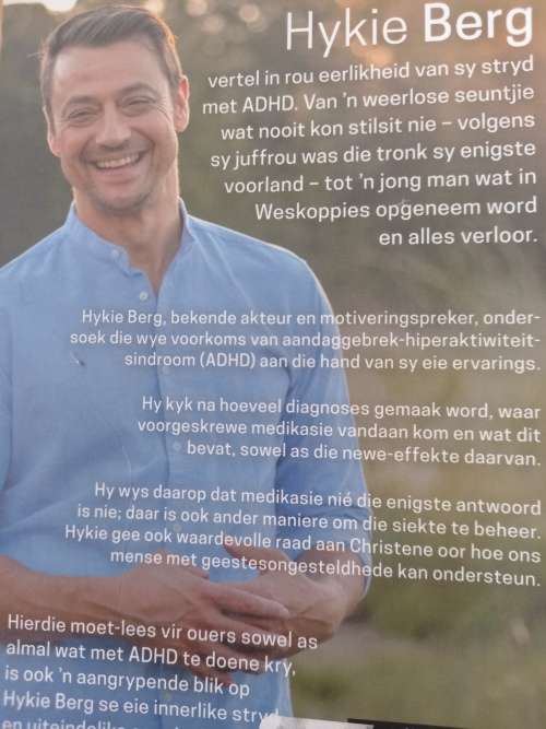 My stryd met adhd, die onsigbare oorlog - Hykie Berg 2020