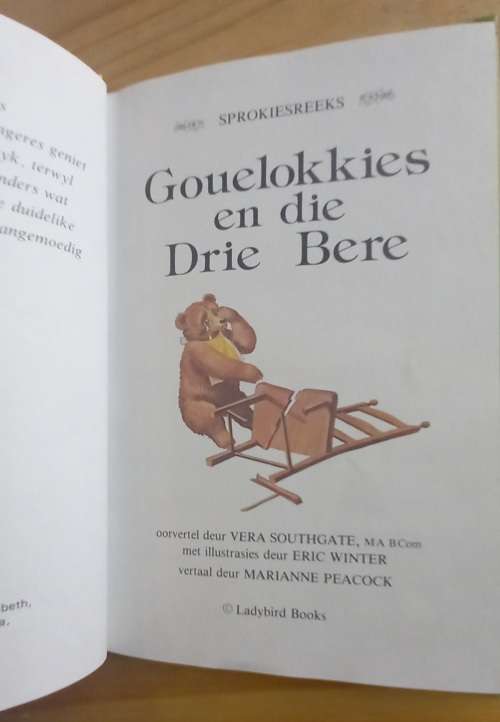 Gouelokkies en die Drie Bere - Sprokies reeks (Ladybird)