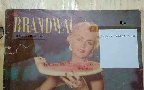 Die Brandwag 16 Maart 1956 tydskrif