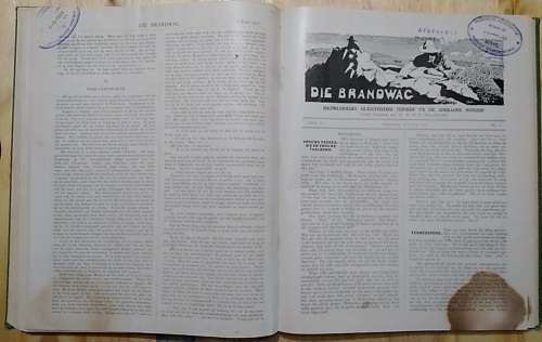 Die Brandwag Feb 1911 - Okt 1911 Versameling