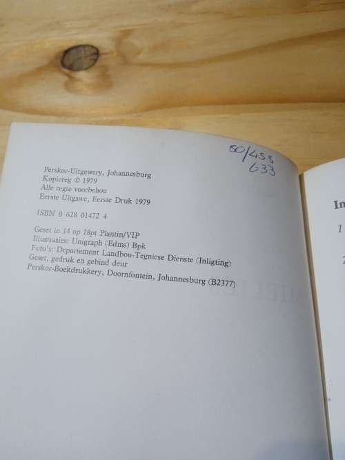 Vakliteratuur MIELIES - B J Stuart (1979)