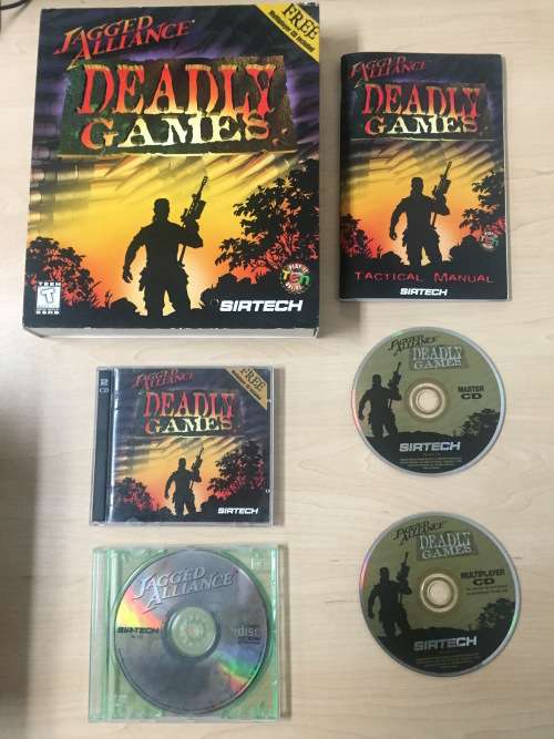 Jagged Alliance: Deadly Games  [PC]  **RARE**