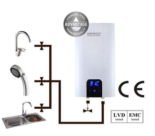 Tankless iGeyser 2016 Top Model - Stainless Steel Element Core - Computerized - IN DEMAND