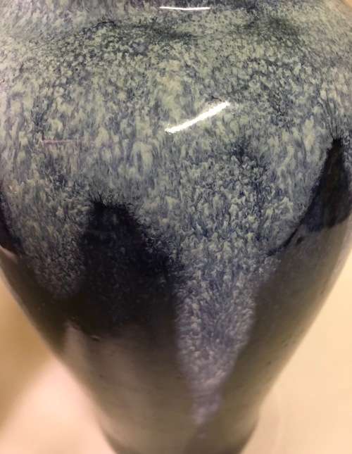 Blue vase