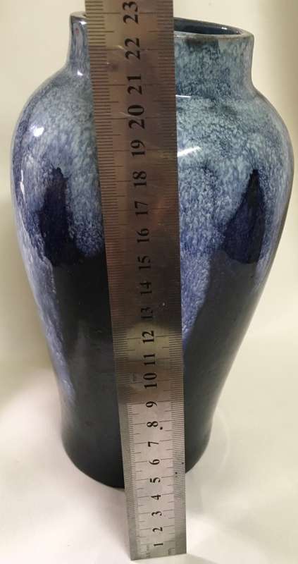 Blue vase