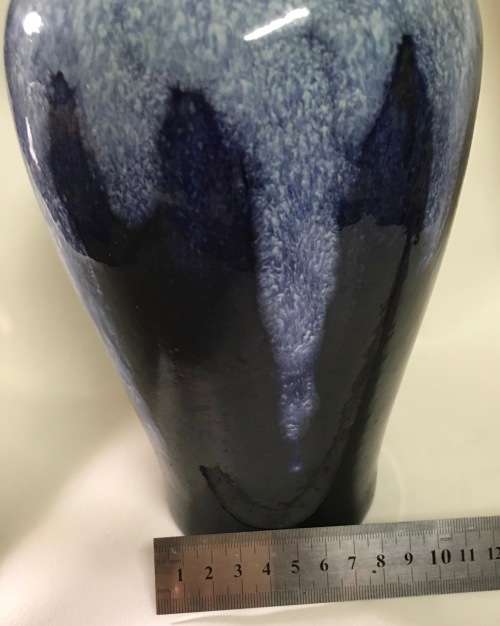 Blue vase
