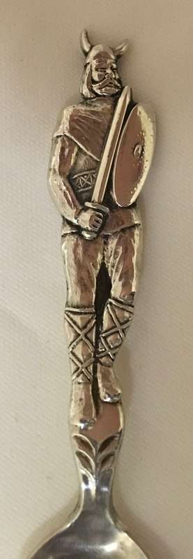 Norse souvenir spoon