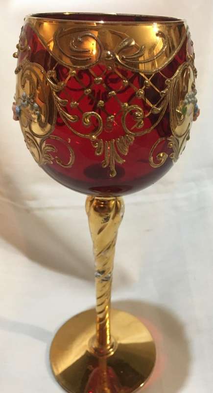 Wine glass - Murano type