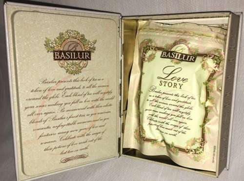 Basilur tin with content