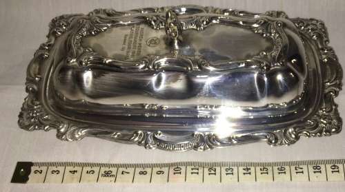 Butter dish- EPNS