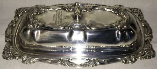 Butter dish- EPNS