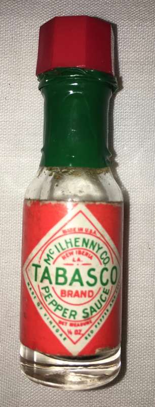 Mini Tobasco sauce bottle