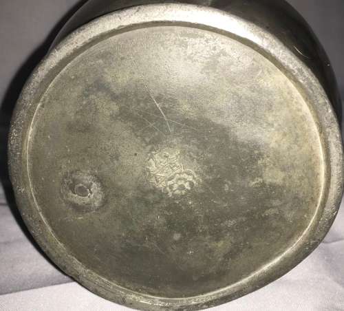 Pewter coffee pot