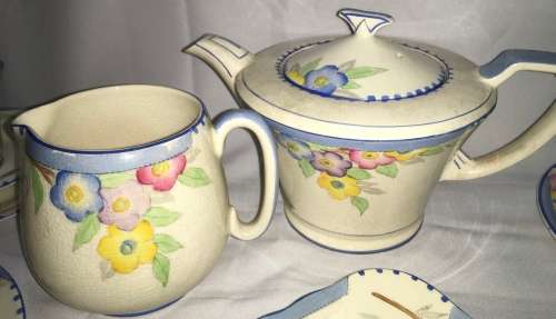 Tea set by Crown Devon