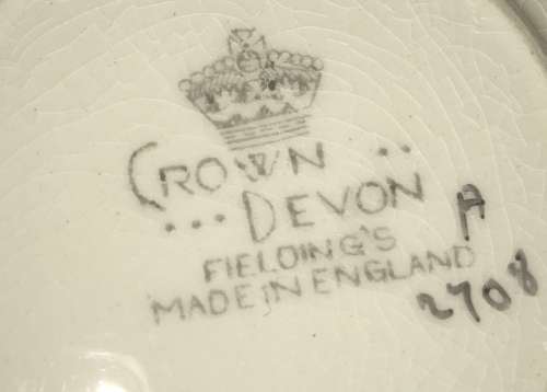 Tea set by Crown Devon