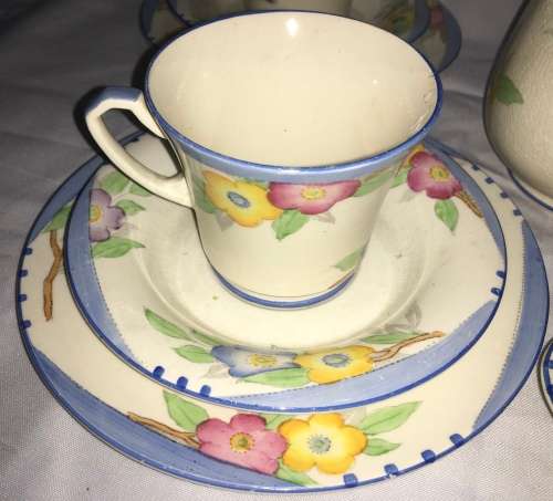 Tea set by Crown Devon