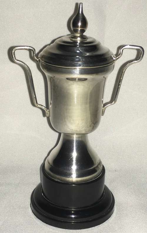 Trophy cup with lid - EPNS