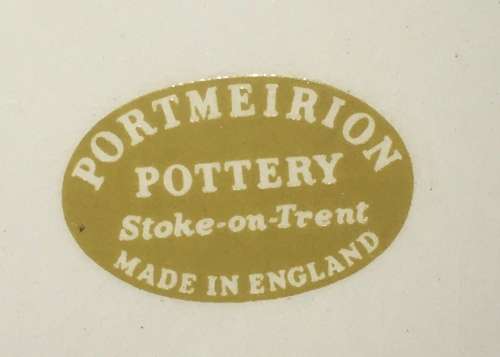 Portmeirion Pottery `Stoke On Trent` Chamber pot