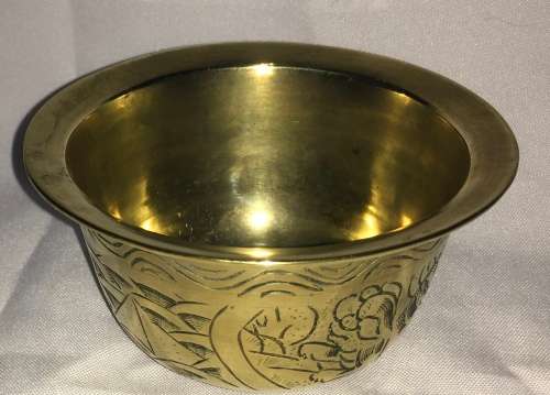 Brass bowl
