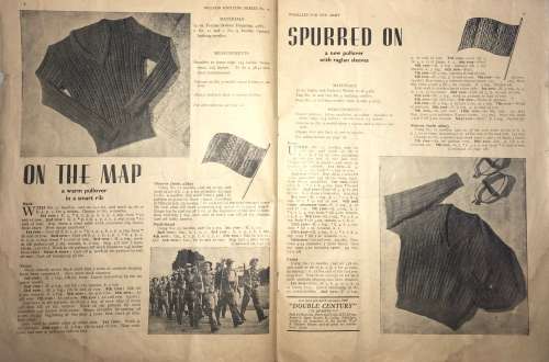 Weldons army knitwear