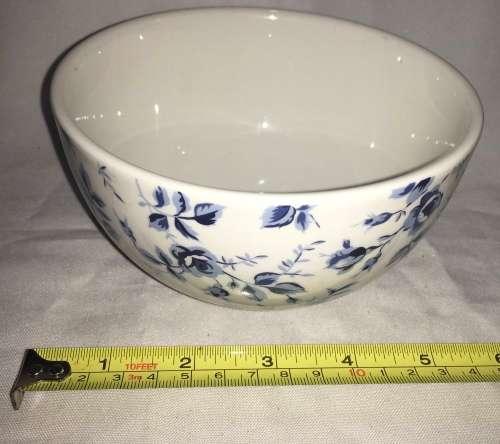 Blue and white bowl