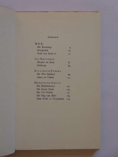 Kwartet, MER, Ina Rousseau, Elisabeth Eybers and Henriette Grove