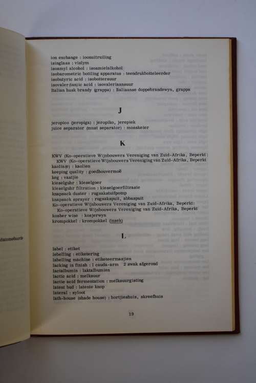 Wynbouwoordeboek. Staatsdrukker, 1973