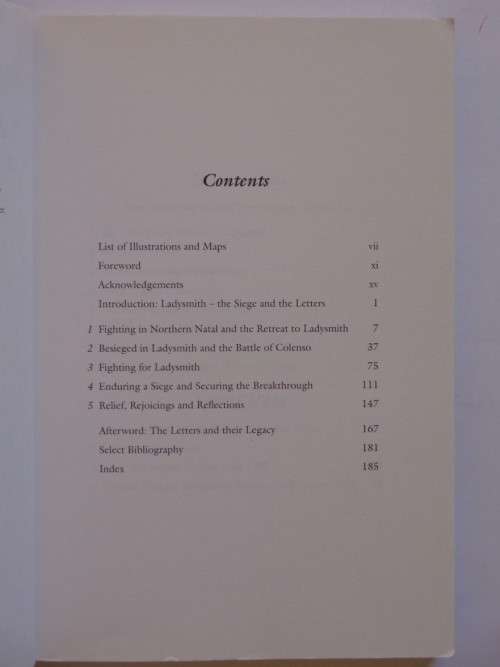 Letters from Ladysmith - Edited by Edward Spiers