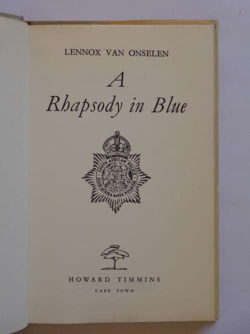 A Rhapsody in Blue - Lennox van Onselen