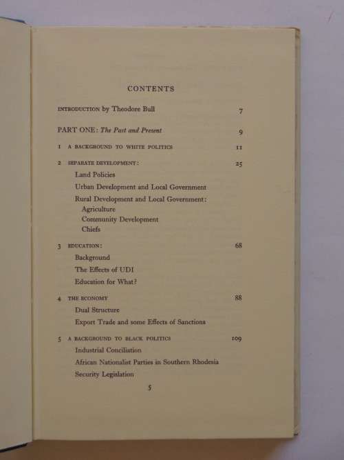 Rhodesian Perspective - Theodore Bull