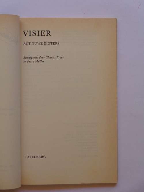 Visier. Agt Nuwe Digters - Samesteller C. Fryer e.a.