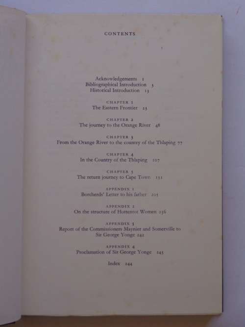 W. Somerville`s Narrative of his Journeys to the Eastern Cape Frontier and Lattakoe. 1799-1802