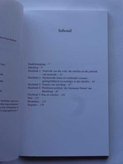 Radelose Rebelle - A. Grundlingh en S. Swart