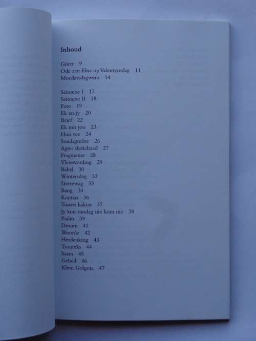 Alan Boesak: ... tot sterwens toe. liefdesgedigte en tralies. Human & Rousseau, 2008.
