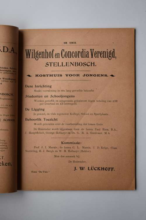 De Unie voor School en Huis. Maand Blad. Vierde Jaargang. April. 1909.
