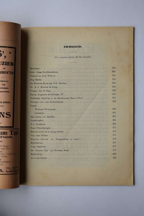 De Unie voor School en Huis. Maand Blad. Vierde Jaargang. April. 1909.