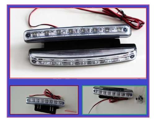 DAY DRIVE LEDS WITH 8 BRIGHT LEDS