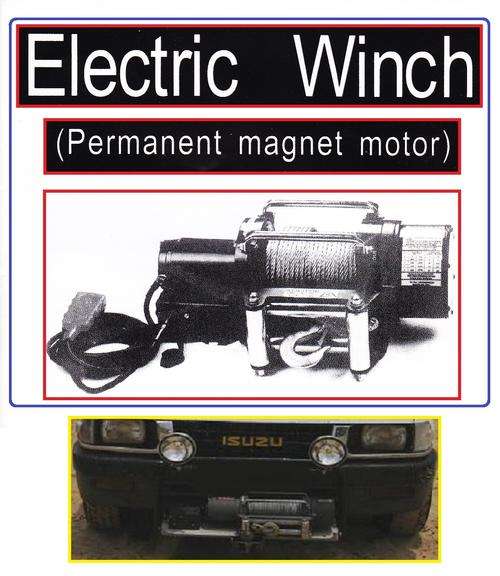 12 VOLT---WINCH