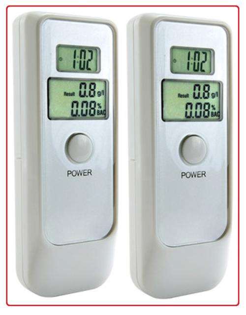 BREATHALYZER ALCOHOL TESTER