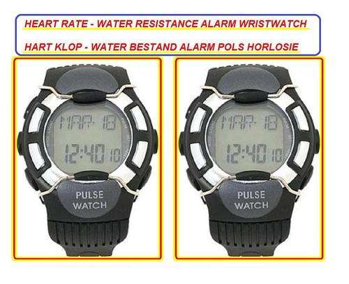 HEART AND PULSE RATE WATCH
