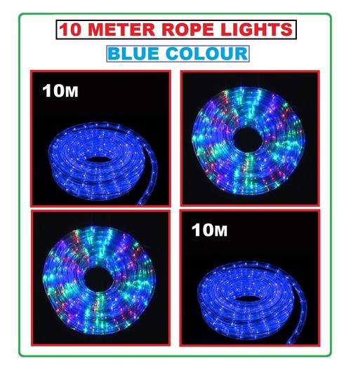 10 METER BLUE ROPE LIGHTS