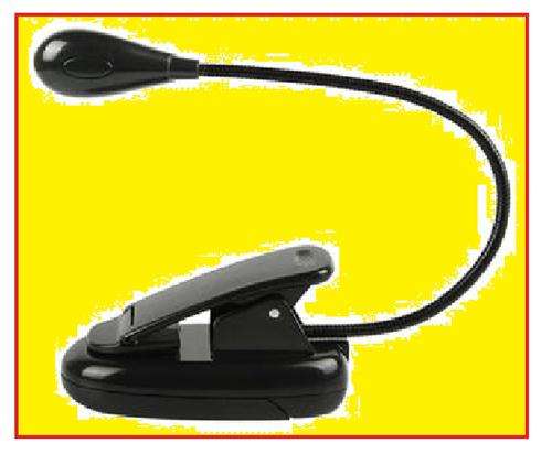 CLIP ON READING LAMP